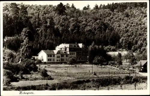 Ak Hohegrete Pracht im Westerwald, Erholungsheim am Wald