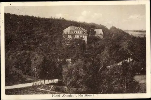 Ak Nastätten im Taunus, Hotel Oranien