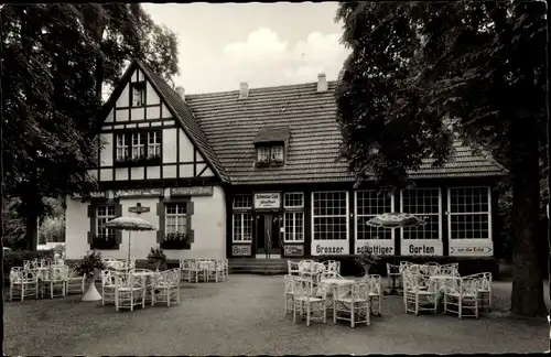 Ak Bad Neuenahr Ahrweiler in Rheinland Pfalz, Schweizer Café, Terrasse