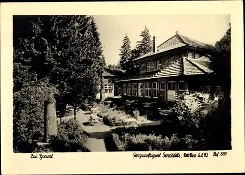 Ak Bad Pyrmont in Niedersachsen, Sennhütte