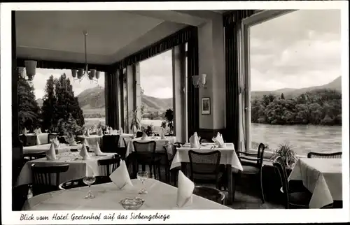 Ak Rolandswerth am Rhein Remagen, Blick vom Hotel Gretenhof auf Siebengebirge