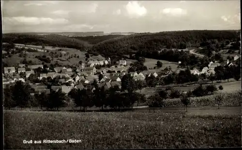 Ak Rittersbach Elztal im Odenwald, Panorama