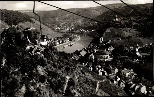 Ak Cochem an der Mosel, Sesselbahn, Ort