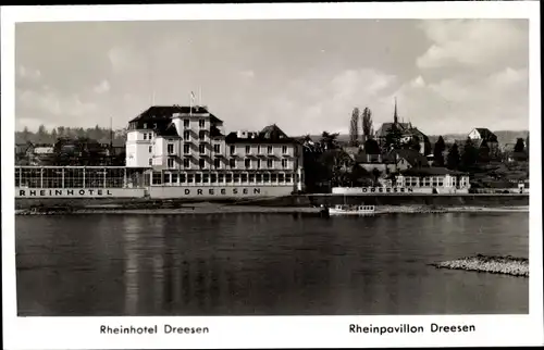 Ak Bad Godesberg Bonn, Rheinhotel Dreesen, Rheinpavillon