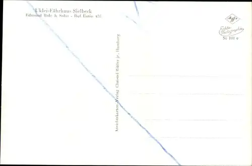 Ak Sielbeck Eutin in Ostholstein, Uklei Fährhaus