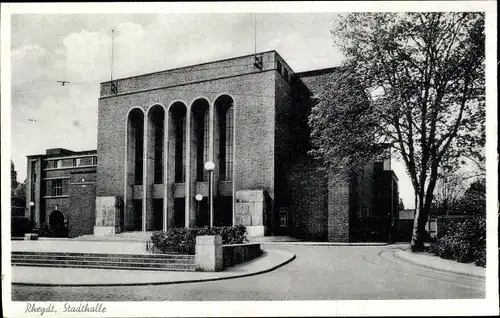 Ak Rheydt Mönchengladbach am Niederrhein, Stadthalle