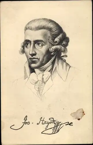 Ak Komponist Joseph Haydn, Wiener Klassik, Portrait