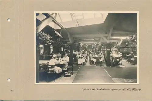 Foto Berlin Weißensee, Trumpf Schokoladenwerke, Speise- und Unterhaltungsraum