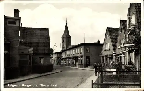 Ak Uitgeest Nordholland Niederlande, Burgem v. Niensstraat