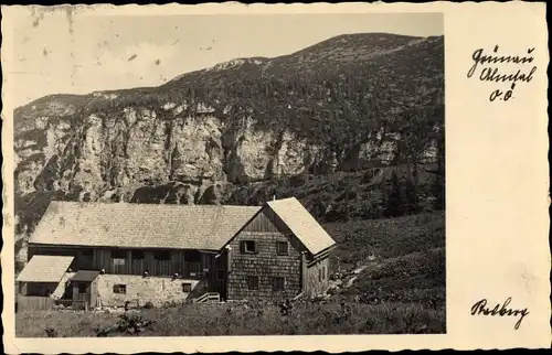 Ak Grünau im Almtal Oberösterreich, Alpengasthof