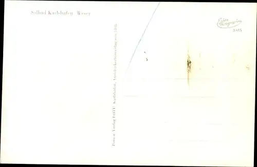 Ak Bad Karlshafen an der Weser, Vogelschau, Panorama
