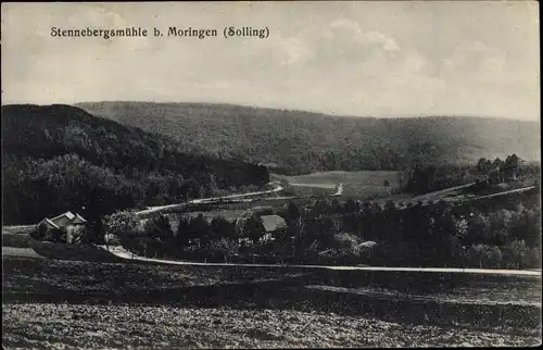 Ak Moringen im Solling Niedersachsen, Stennebergsmühle, Panorama