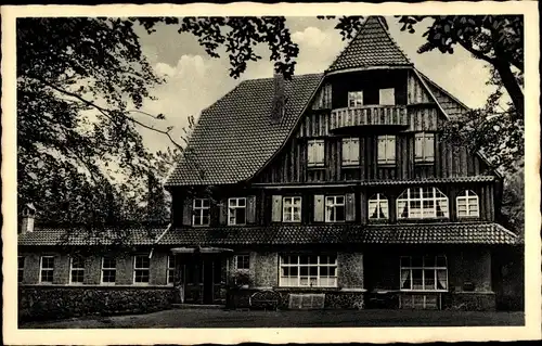 Ak Dransfeld, Hoher Hagen, Berggasthaus