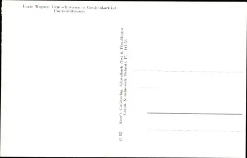 Ak Ilbeshausen Hochwaldhausen Grebenhain Hessen, Genesungsheim