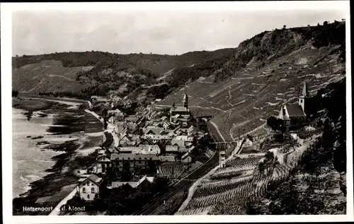 Ak Hatzenport an der Mosel, Panorama