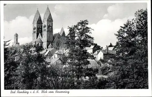 Ak Bad Homburg vor der Höhe Hessen, Kirche