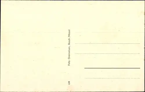 Ak Besch Perl an der Mosel, Moselstrand, Kath. Schwesternheim, Altersheim