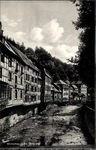 Ak Monschau Montjoie in der Eifel, Rur