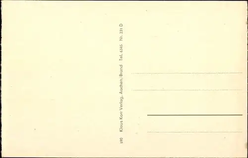 Ak Monschau Montjoie in der Eifel, Rur