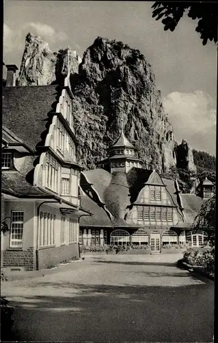 Ak Bad Münster am Stein Ebernburg, Brunnenhaus, Rheingrafenstein