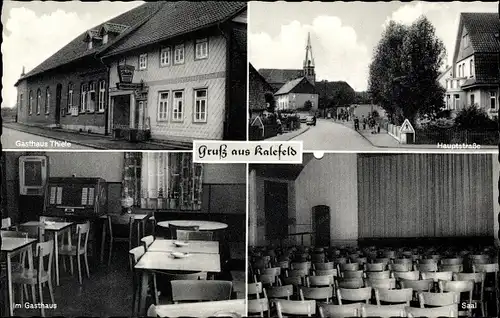 Ak Kalefeld am Harz, Gasthaus, Innenansicht, Hauptstraße