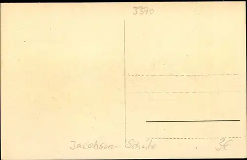 Ak Seesen am Harz, Jacobson Schule