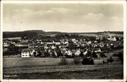 Ak Aulendorf in Württemberg, Totalansicht der Ortschaft