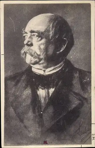 Künstler Ak Fürst Otto von Bismarck, Portrait