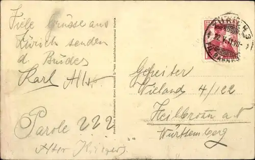 Ak Sängerin Betty Smith, Soubrette