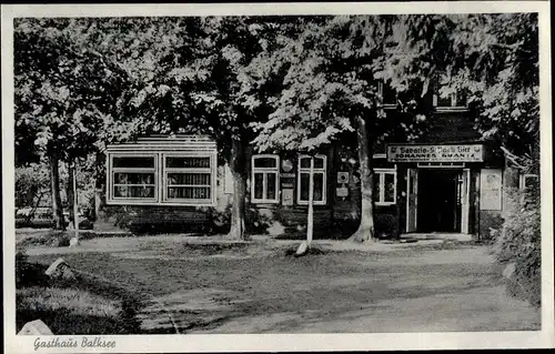 Ak Seemoor Wingst in Niedersachsen, Gasthaus zum Balksee