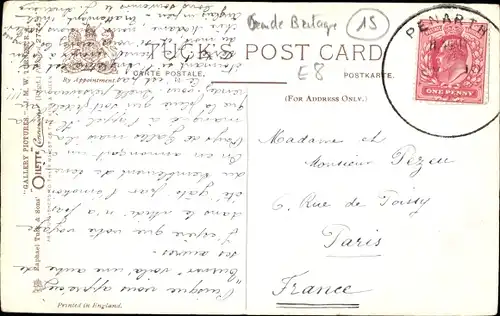 Künstler Ak Turner, Cornwall England, St. Michael's Mount