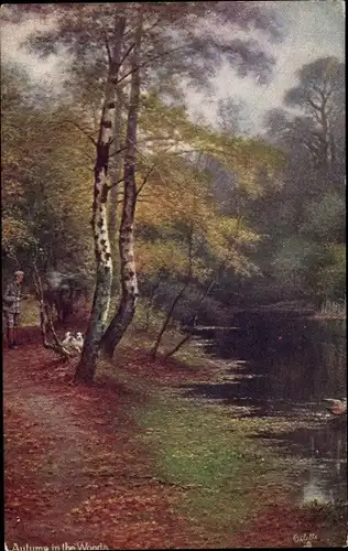 Künstler Ak McIntyre, J., Happy England, Autumn in the Woods