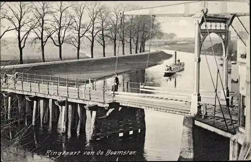 Ak Beemster Nordholland Niederlande, Ringvaart