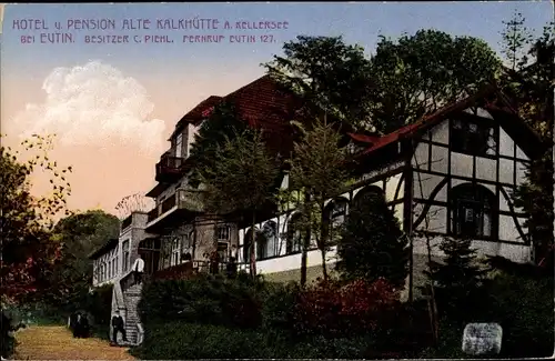 Ak Eutin in Ostholstein, Hotel Pension Alte Kalkhütte am Kellersee