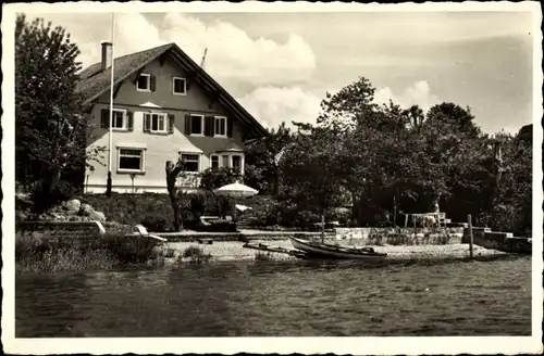 Ak Nonnenhorn am Bodensee, Landhaus Schwabennest, Pension am Wasser