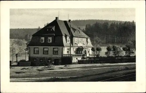 Ak Neudorf Sehmatal im Erzgebirge, Hotel Vierenstraße