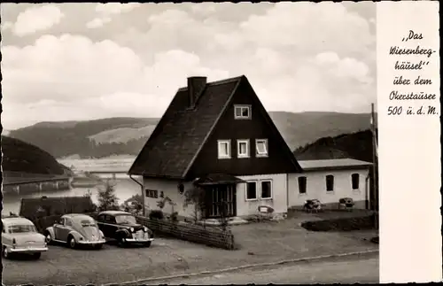 Ak Schulenberg Clausthal Zellerfeld im Oberharz, Wiesenberghäusel