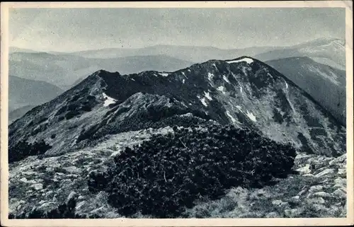 Ak Region Königgrätz Riesengebirge Tschechien, Kozí hřbety, Ziegenrücken