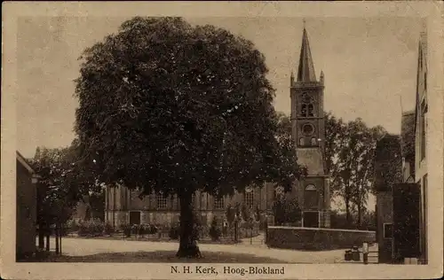 Ak Hoogblokland Südholland, N. H. Kerk