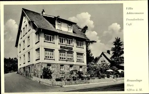 Ak Braunlage im Oberharz, Villa Achtermann, Harzburgerstraße 14