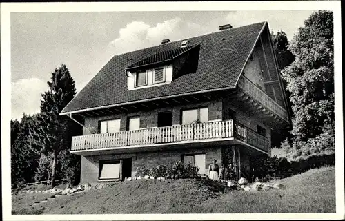 Ak Saig Lenzkirch im Schwarzwald, Haus Tanneck