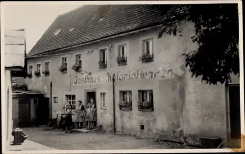 Foto Meusegast Dohna in Sachsen, Gasthaus, Kolonialwaren, Elternhaus Rosch