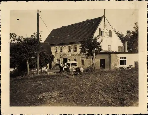 Foto Meusegast Dohna in Sachsen, Gasthaus, Kolonialwaren Rosch, Krumpolt