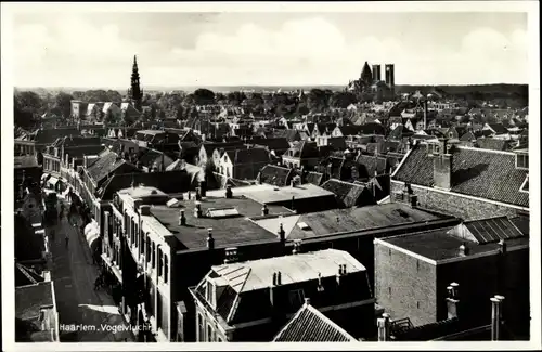 Ak Haarlem Nordholland Niederlande, Stadt aus der Vogelschau