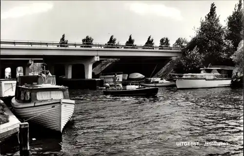 Ak Uitgeest Nordholland Niederlande, Jachthaven