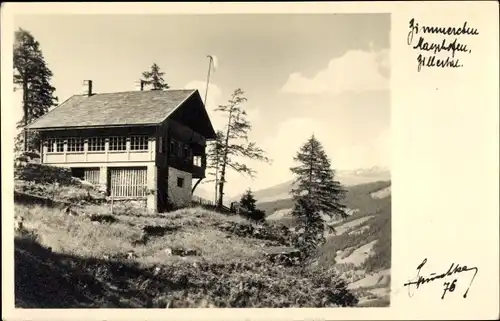 Ak Mayrhofen im Zillertal Tirol, Gasthof Zimmereben, Fotograf Hruschka