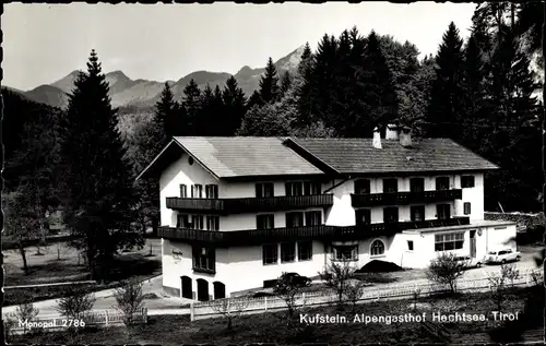 Ak Kufstein in Tirol, Alpengasthof Hechtsee