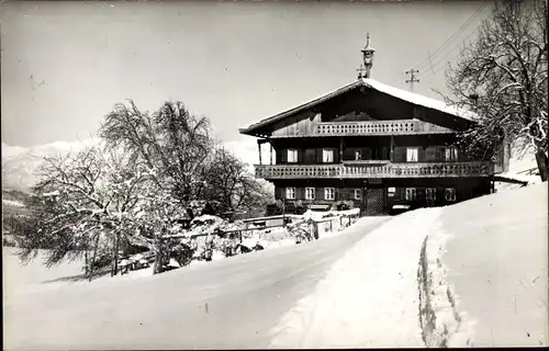 Ak Itter Tirol, Jausenstation Schloßblick