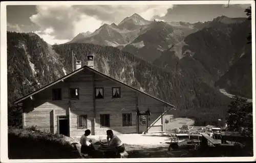 Ak Mayrhofen im Zillertal Tirol, Gasthof Zimmereben, Bes. Hans Kröll