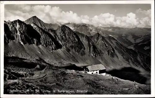 Ak Zillertal Tirol, Tristiner und Tuxeralpen, Edelhütte